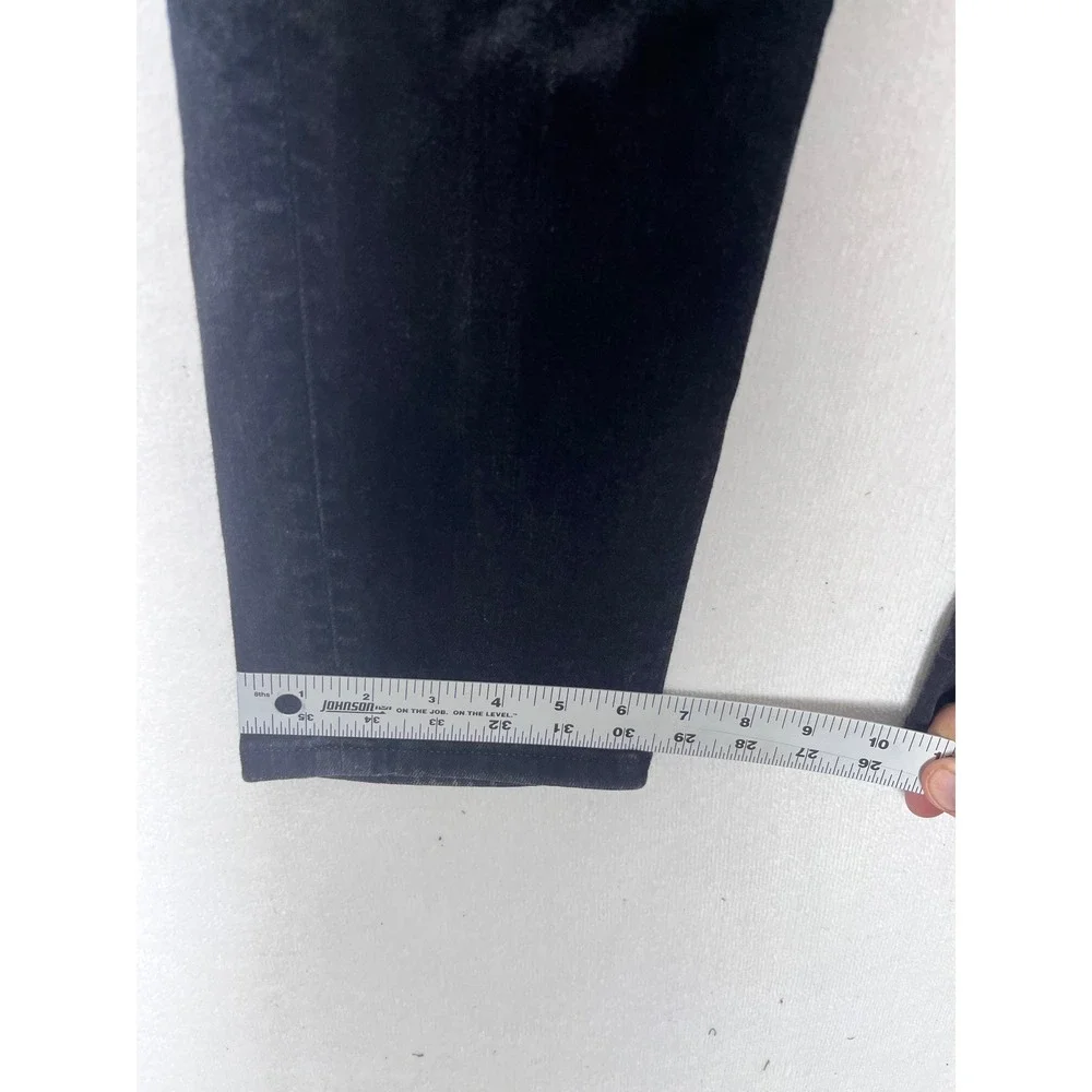 American Eagle Slim Straight Jeans Mens 28x30 Black Denim Airflex+‎ Stretch 3261
